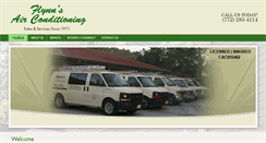 Desktop Screenshot of flynnair.com