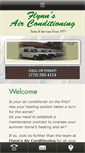 Mobile Screenshot of flynnair.com